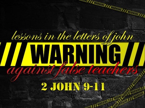 Warning Against False Teachers